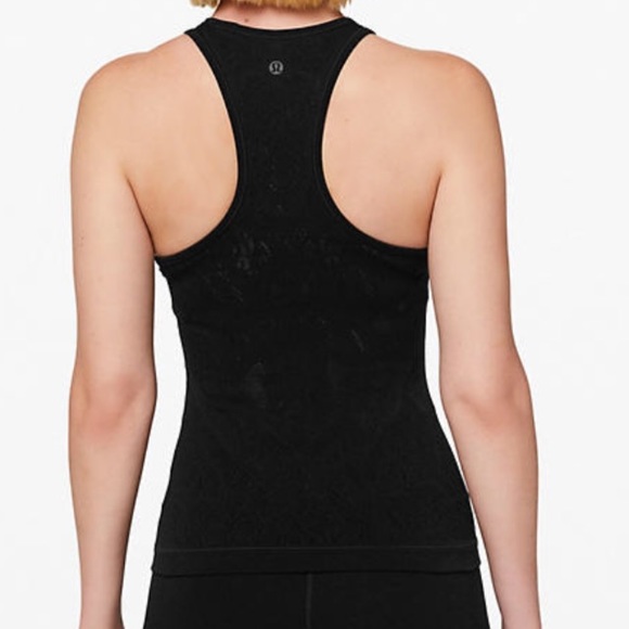Lululemon Reveal Tank Black Size 4 - Picture 3 of 3